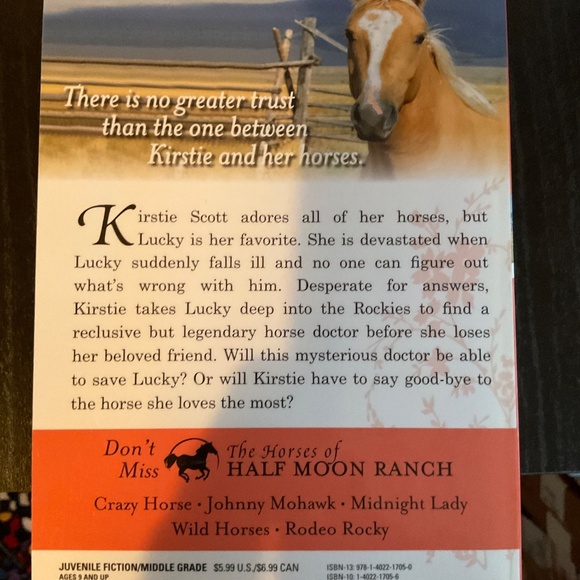 Book - The Horses of Half Moon Ranch by Jen Oldfield. K92 - Picture 2 of 3